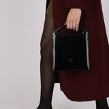 Loewe Black Leather Anagram Architect A