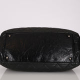 Chanel 2011 Stone Grey In The Mix Bowling Bag
