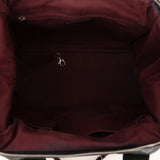 Chanel 2011 Stone Grey In The Mix Bowling Bag