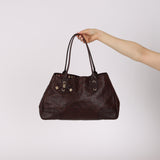 Gucci Chocolate Guccissima Leather Large Princy Tote