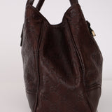 Gucci Chocolate Guccissima Leather Large Princy Tote