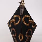 Gucci Horsebit Printed Canvas Hobo