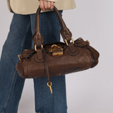 Chloe Chocolate Brown Medium Paddington Bag