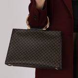 Celine Macadam Gancini Top Handle Bag