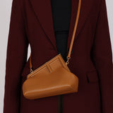 Fendi Cognac Small First Clutch
