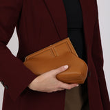 Fendi Cognac Small First Clutch