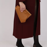 Fendi Cognac Small First Clutch