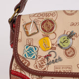 Limited Edition Loewe 160th Anniversary Pins and Bauble Canvas Baguette