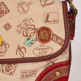 Limited Edition Loewe 160th Anniversary Pins and Bauble Canvas Baguette