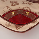 Limited Edition Loewe 160th Anniversary Pins and Bauble Canvas Baguette