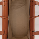 Loewe Multicolor Tartan Wool and Leather Cushion Tote