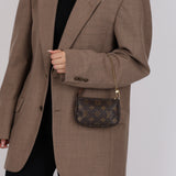 Louis Vuitton 2012 Monogram Chain Mini Pochette Bag