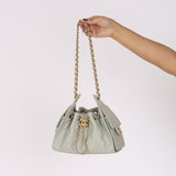 Limited Edition Chanel Mini 25 Light Sage Caviar 2026 AGHW
