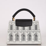 Ultra-Rare Louis Vuitton x Fornasetti Architettura Capucines BB Silk-Screen 2021 SHW