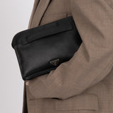 Prada Saffiano Lux Leather Business Clutch