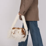 Ultra-Rare Fendi Goat Fur Shoulder Bag