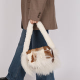 Ultra-Rare Fendi Goat Fur Shoulder Bag