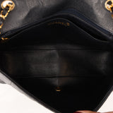 Rare Chanel Medium Diana Flap Black Caviar 1996 24K GP