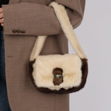 Rare Fendi Mink Fur Baguette