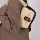 Rare Fendi Mink Fur Baguette