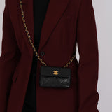 Chanel 1989 Lambskin Quilted Mini Flap Bag 24K GP
