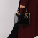 Dior 1997 Patent Medium Lady Bag