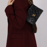 Chanel 1990s Lambskin Mini Square Flap Bag 24K GP