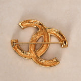 Chanel Coco Mark Brooch GP Rhinestone