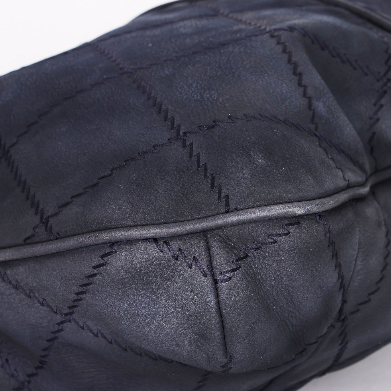 Chanel Chain Hobo Navy Culatta SHW