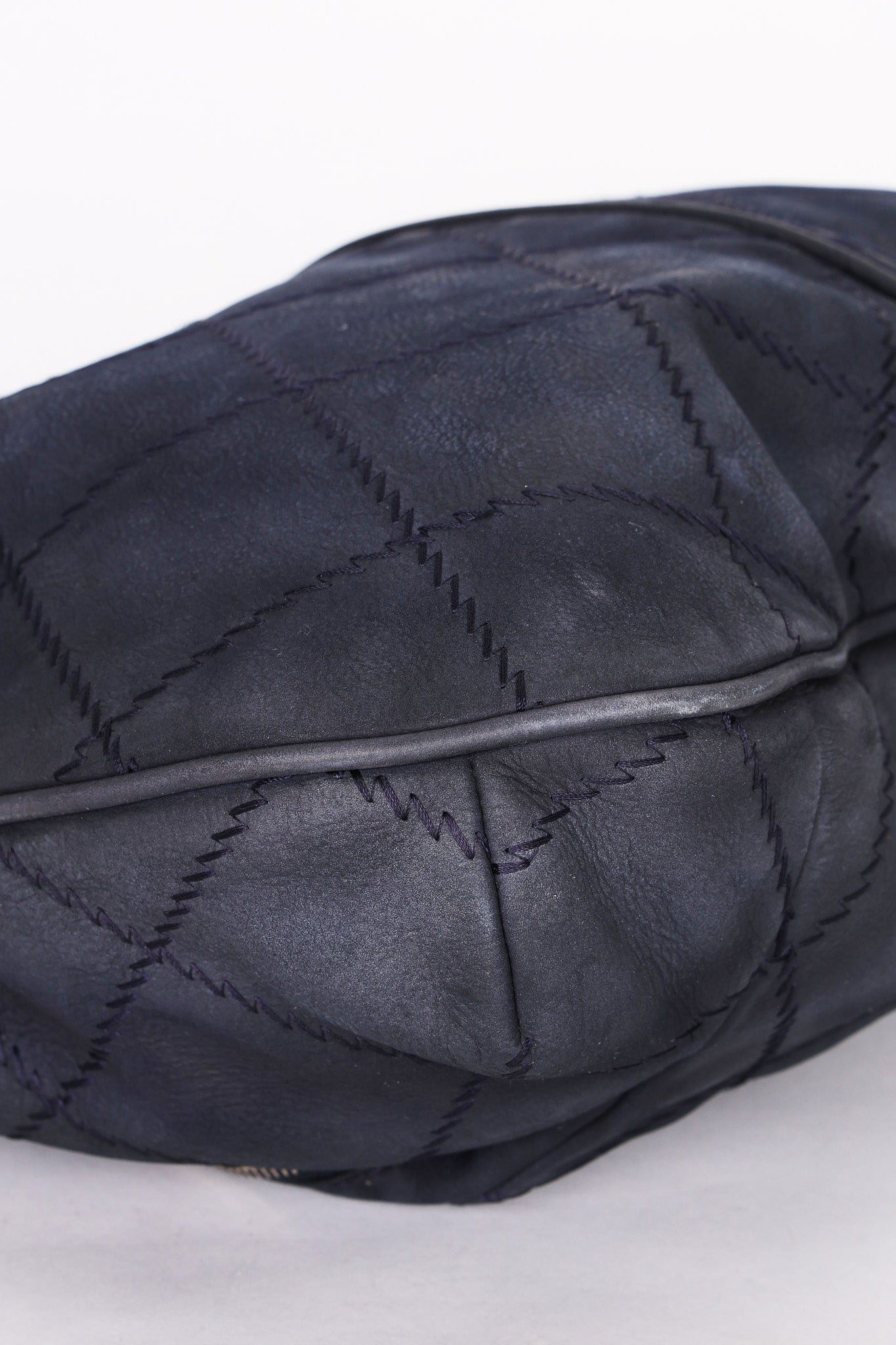 Chanel Chain Hobo Navy Culatta SHW