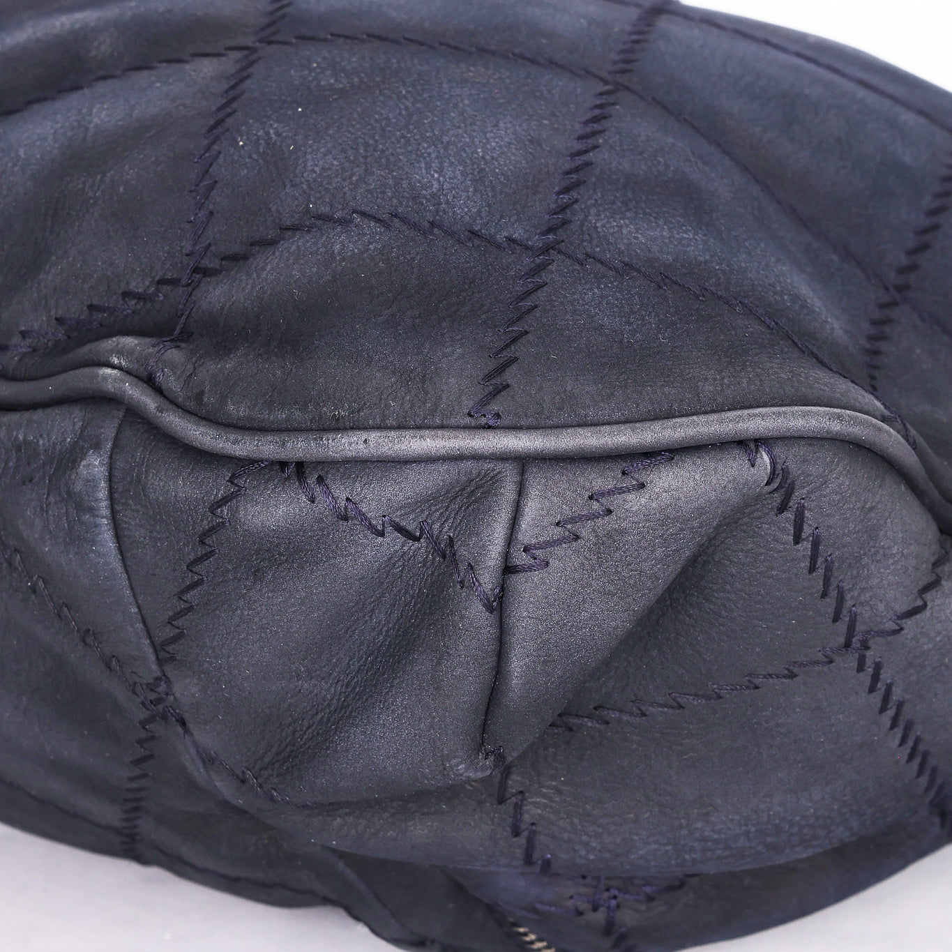 Chanel Chain Hobo Navy Culatta SHW