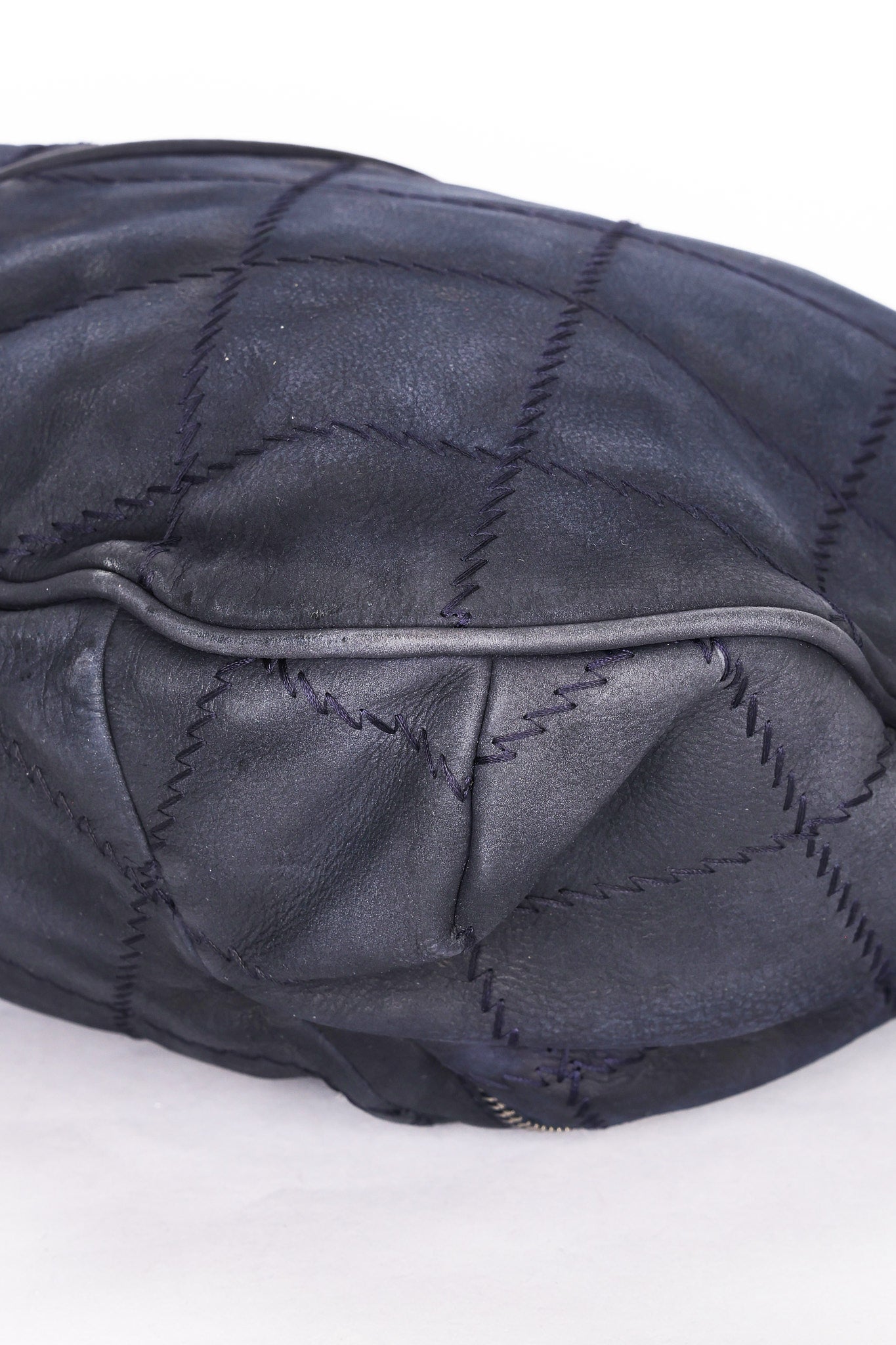 Chanel Chain Hobo Navy Culatta SHW