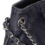 Chanel Chain Hobo Navy Culatta SHW