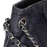 Chanel Chain Hobo Navy Culatta SHW