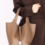 Hermès Picotin 22 Etoupe Clemence PHW