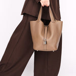 Hermès Picotin 22 Etoupe Clemence PHW
