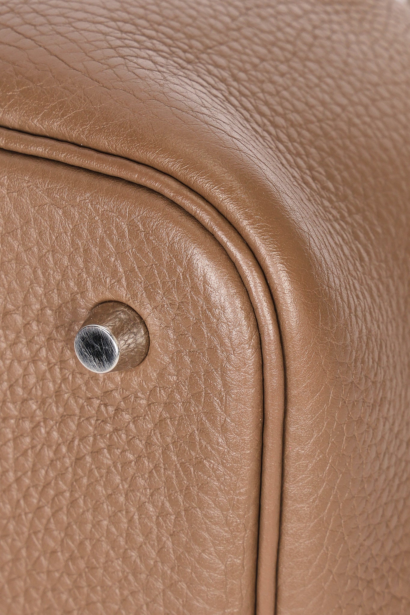 Hermès Small Tote - Taupe/Etoupe Calfskin