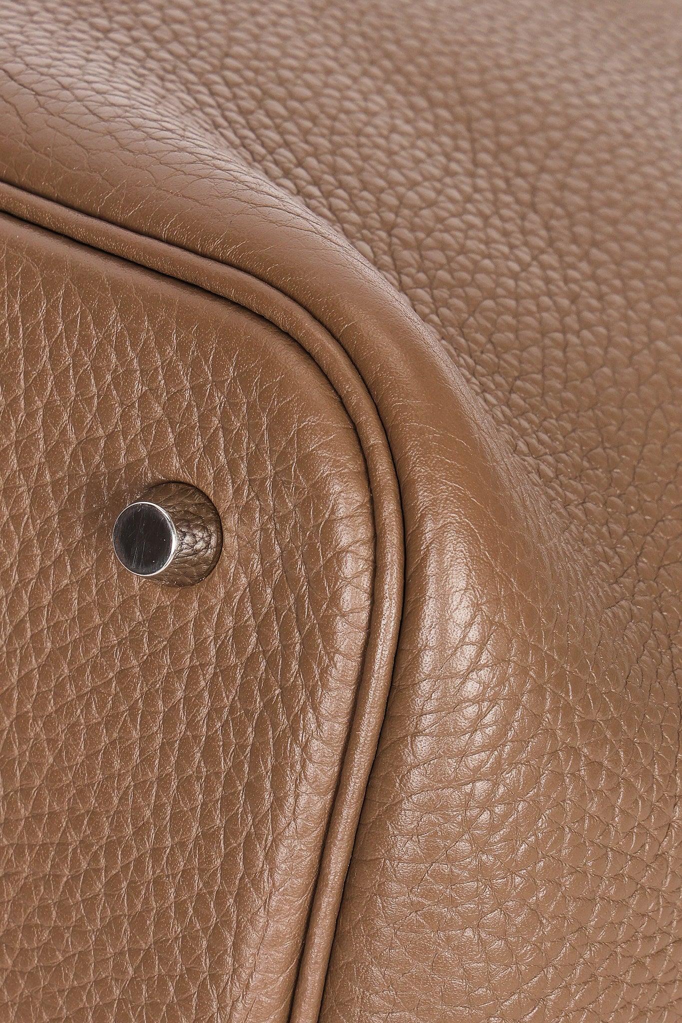 Hermès Small Tote - Taupe/Etoupe Calfskin