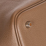 Hermès Small Tote - Taupe/Etoupe Calfskin