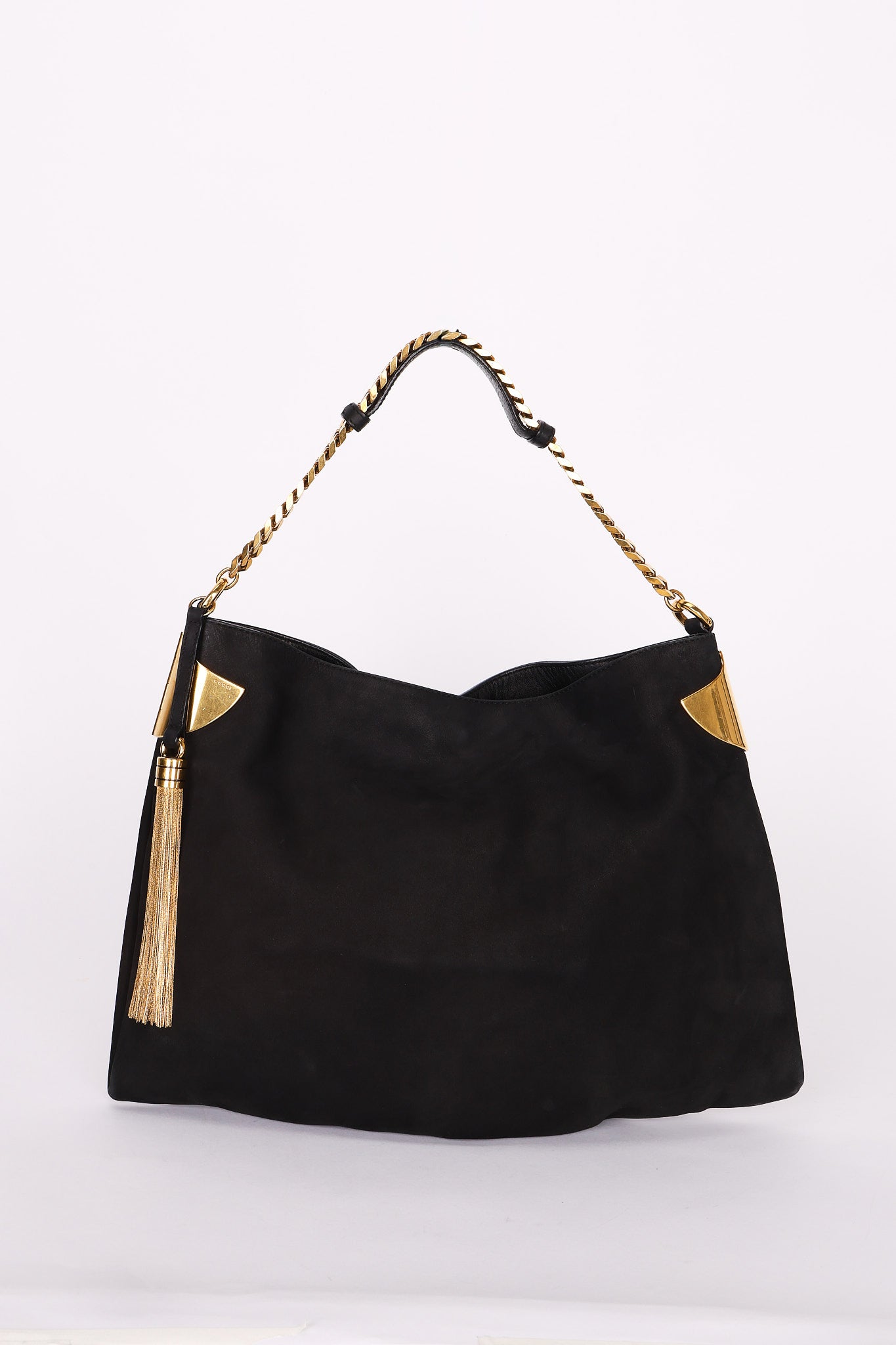 Gucci Suede Shoulder Bag