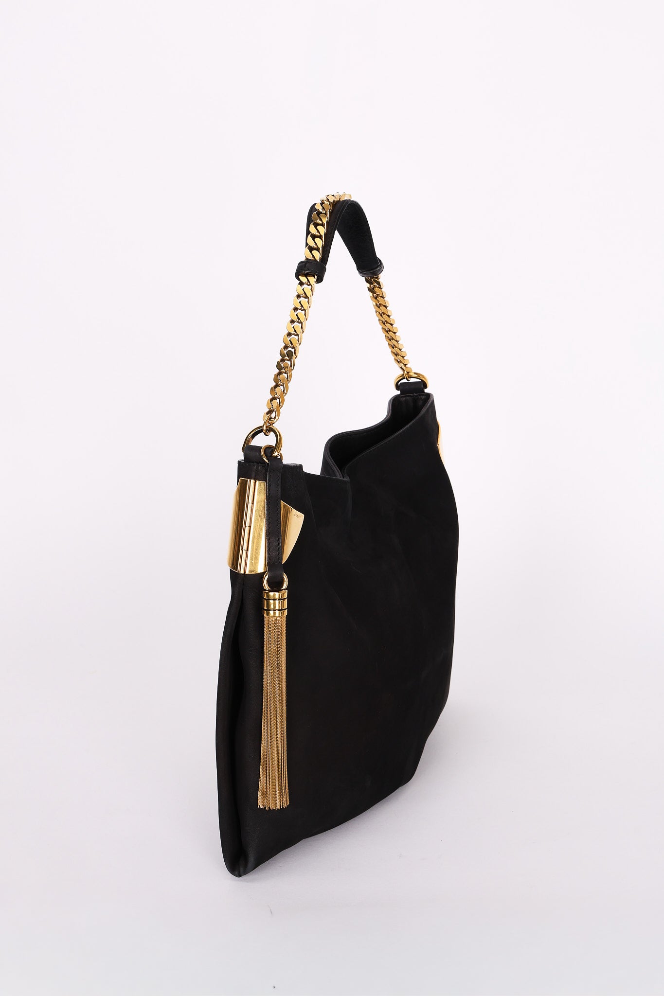 Gucci Suede Shoulder Bag