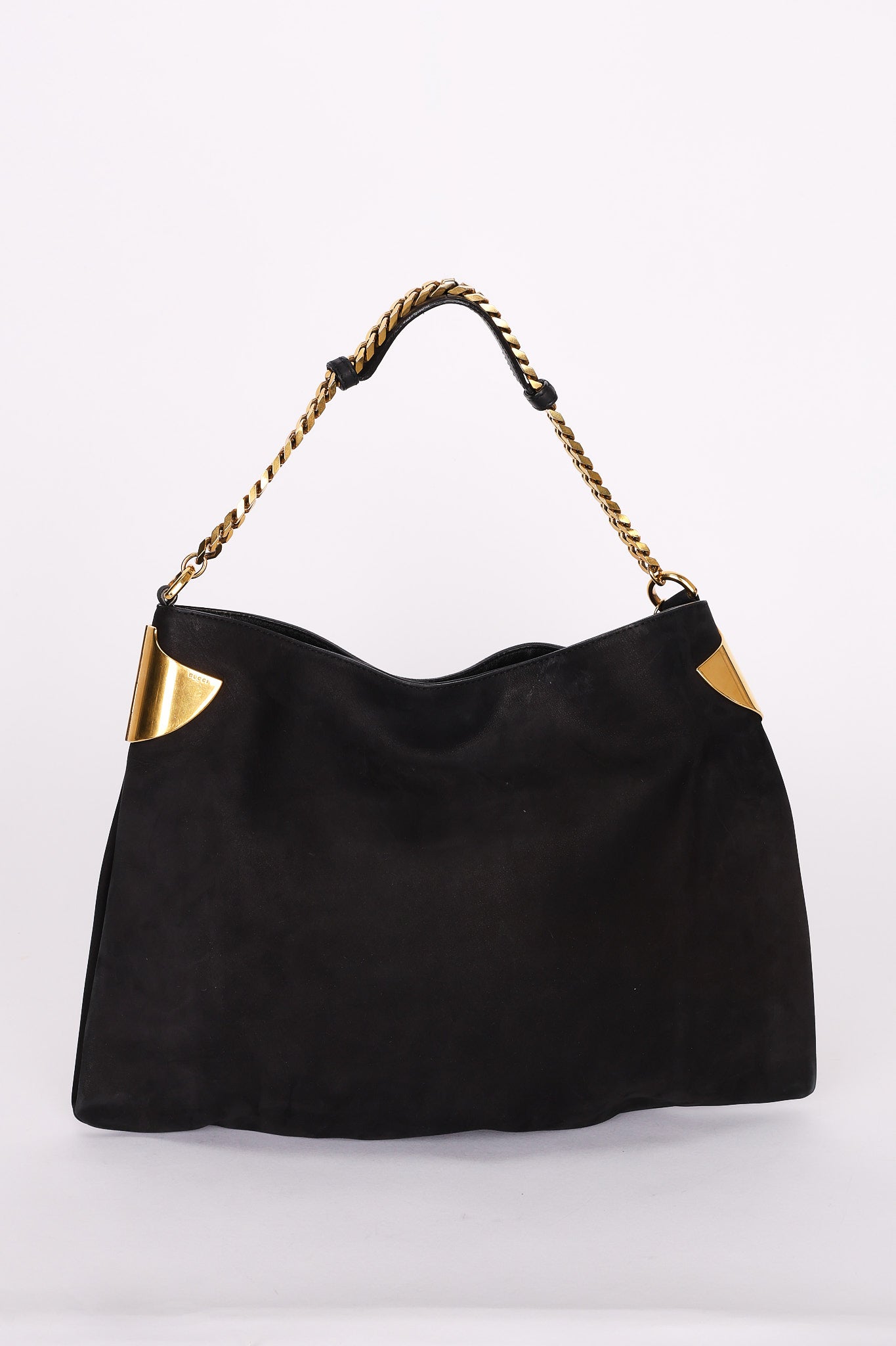 Gucci Suede Shoulder Bag