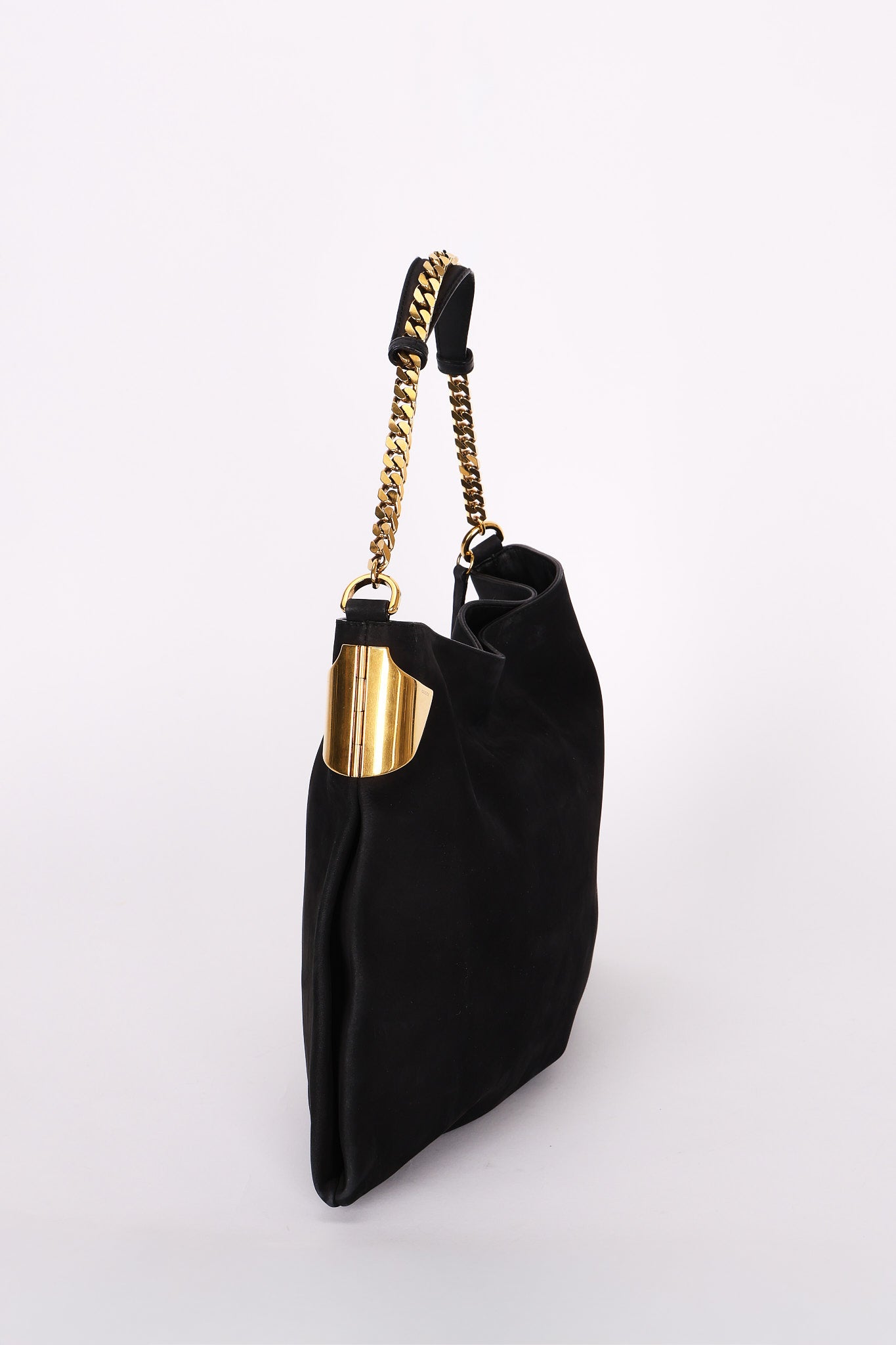 Gucci Suede Shoulder Bag