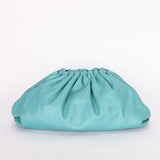 Bottega Veneta 'The Pouch' Clutch - Teal Smooth Leather