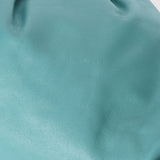 Bottega Veneta 'The Pouch' Clutch - Teal Smooth Leather