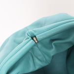 Bottega Veneta 'The Pouch' Clutch - Teal Smooth Leather
