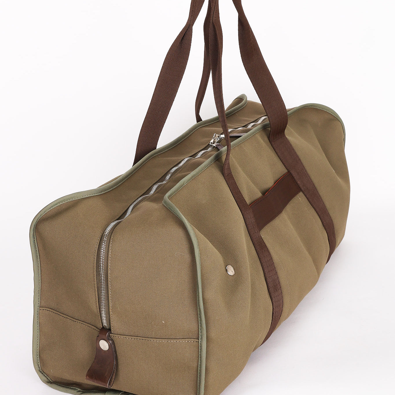 Hermès Travel Bag (color) Toile PHW