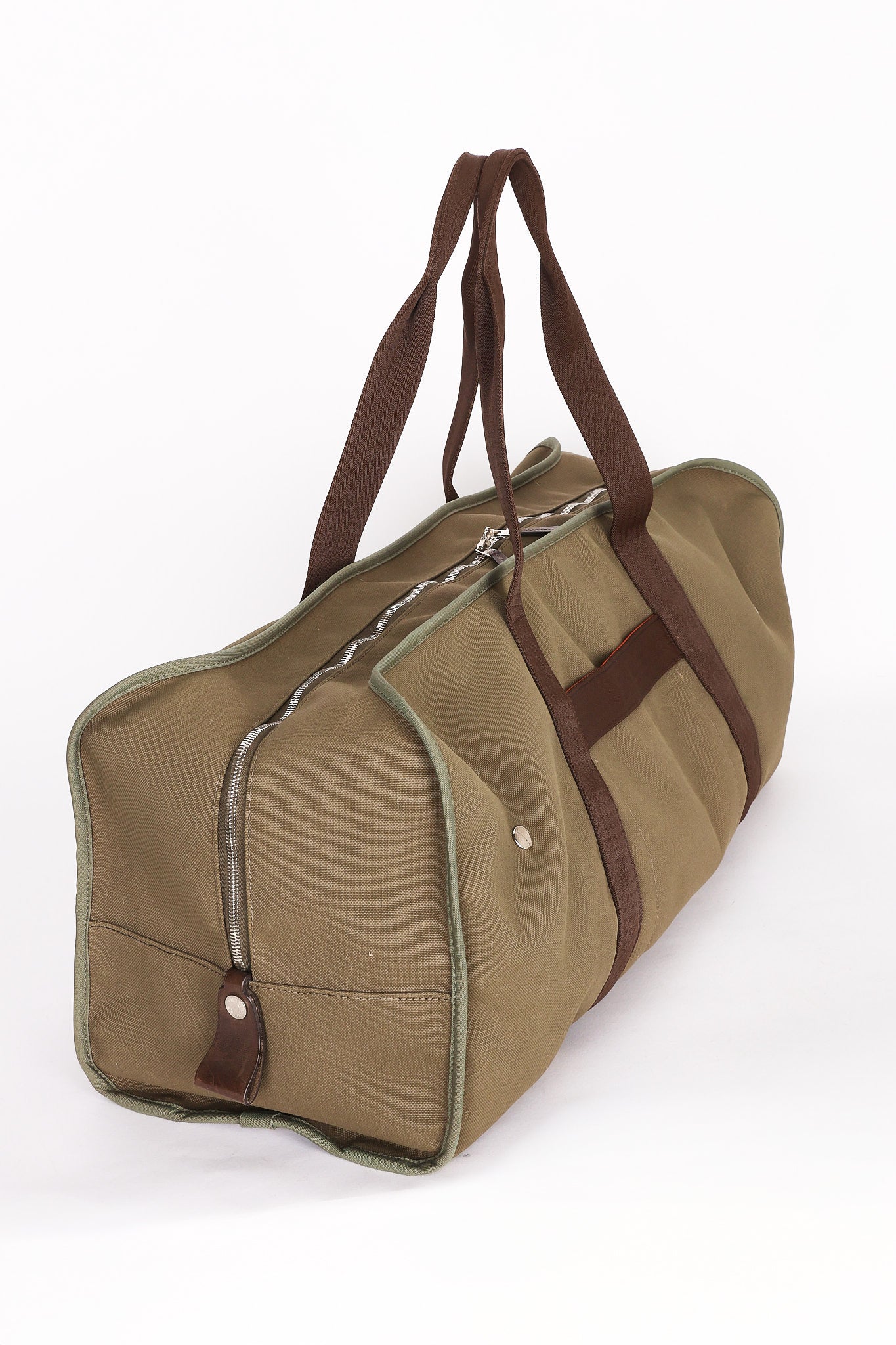 Hermès Travel Bag (color) Toile PHW