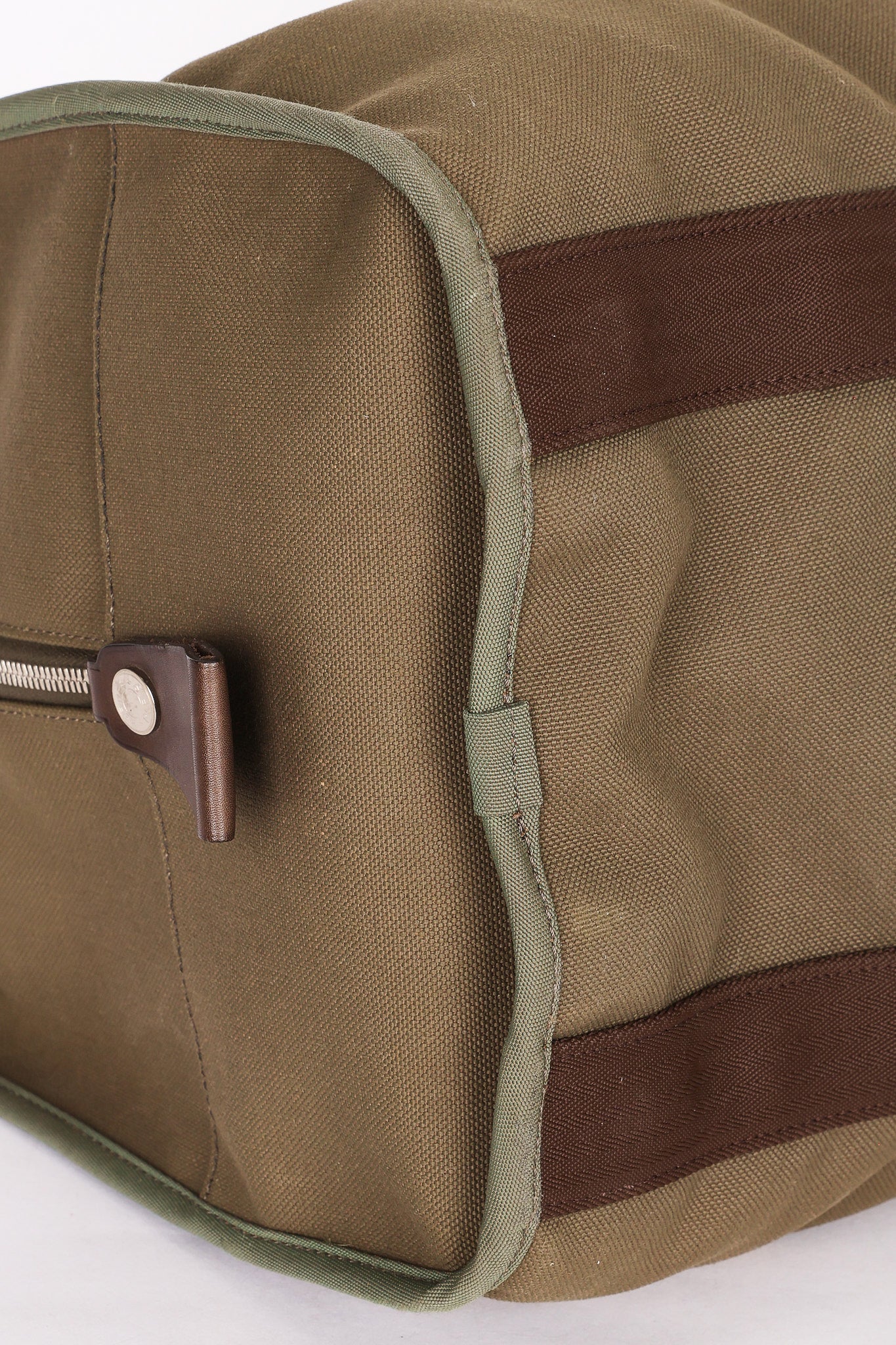 Hermès Travel Bag (color) Toile PHW