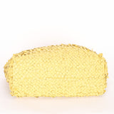 Bottega Veneta Small Tote - Yellow Woven/Applique Leather
